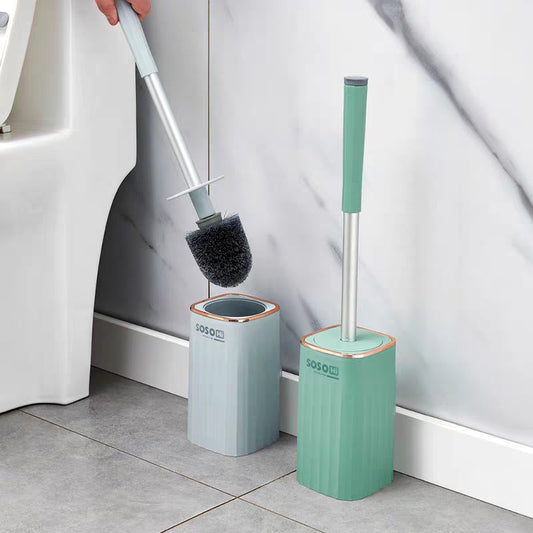 Wall Mounted High-Quality Toilet Cleaning Brush Set with Holder