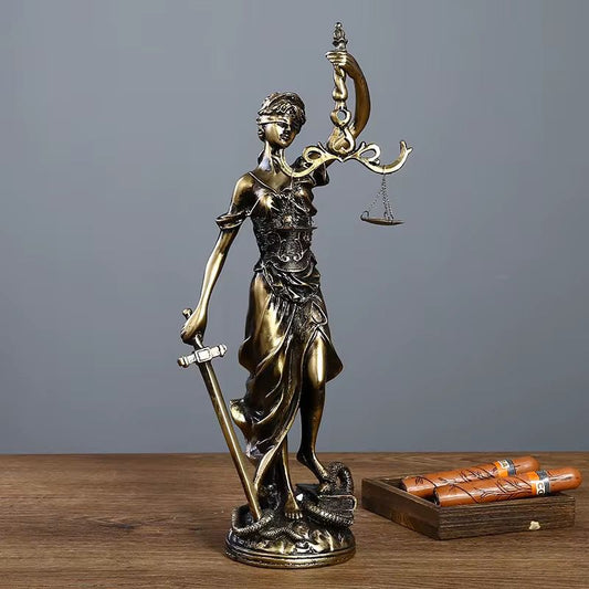 Resin Sculpture Legal Justice