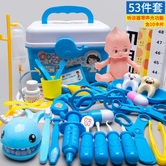 53pcs Children doctor playset