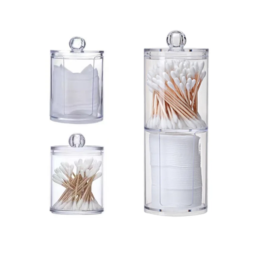 2 layer Cotton Pad Organizer
