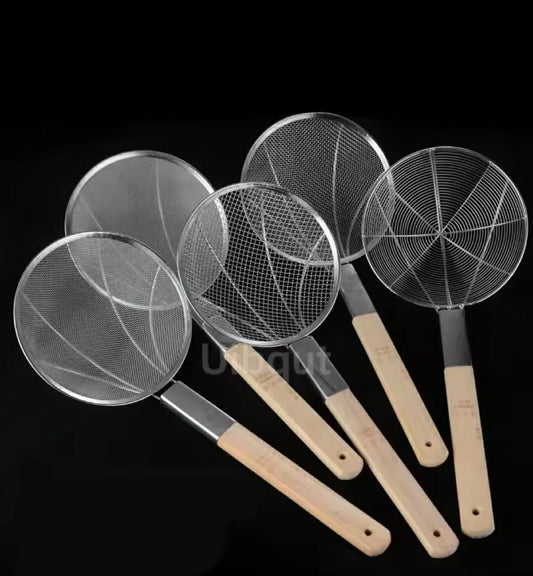 Round Stainless Steel Strainer | - Elegant Households KE