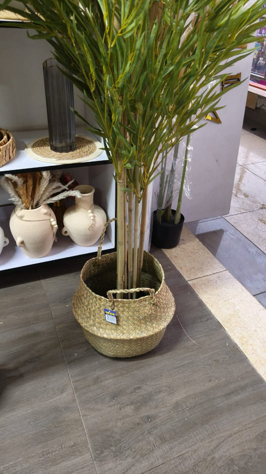 Seagrass Rattan Storage Basket | - Elegant Households KE