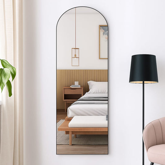 Semi Oval Acrylic Mirror – 120×40cm | - Elegant Households KE