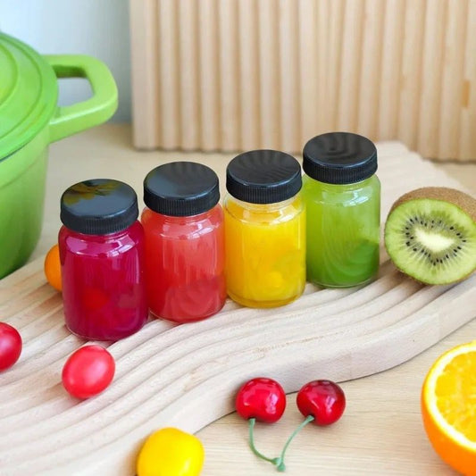 Set of 5 Gingershots Glass Bottles | - Elegant Households KE