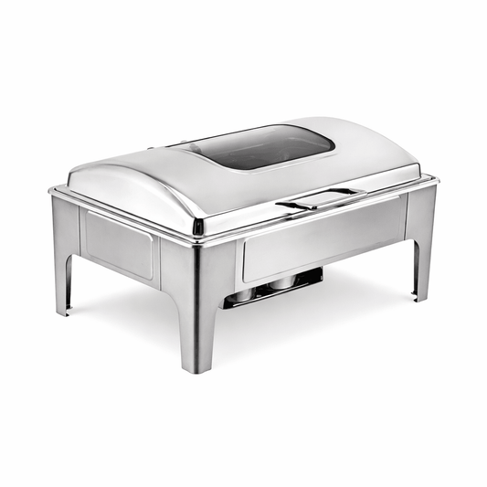 Signature 9L Hydraulic Chafing Dish with Glass Lid | - Elegant Households KE