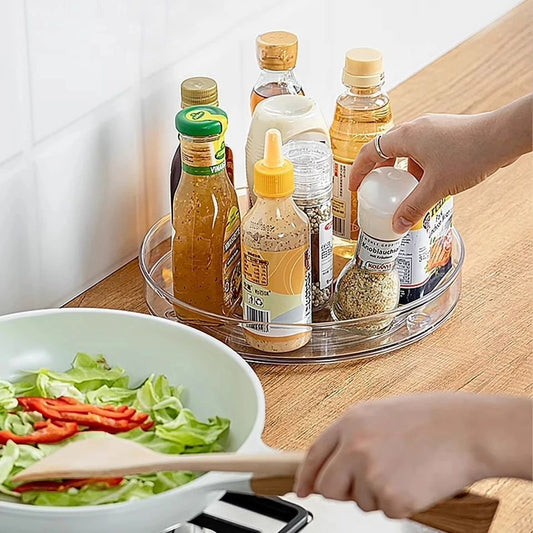 Single Layer Rotating Organizer | - Elegant Households KE