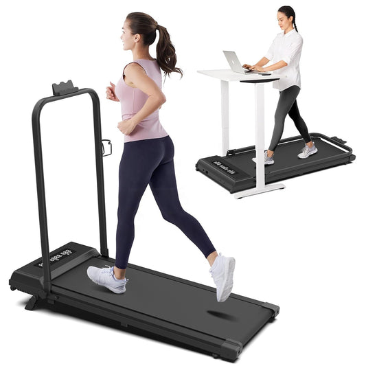 Foldable Walking Pad Treadmill - Compact, Quiet & Smart-Controlled