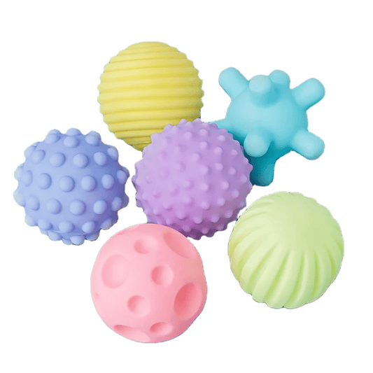 Soft Baby Sensory Balls | Safe Textured Learning Toys | - Elegant Households KE