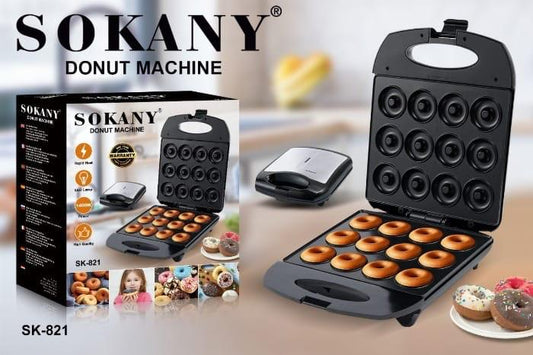 Home Donut Maker - Sokany 12-Slot Portable Donut Maker