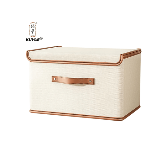 Stackable Oxford Fabric Wardrobe Organizer with Lid | - Elegant Households KE