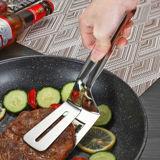 Stainless steel spatula/ tong | - Elegant Households KE
