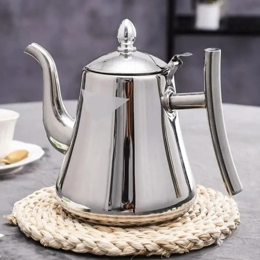 Stainless Steel Tea Pot with Infuser Filter | - Elegant Households KE