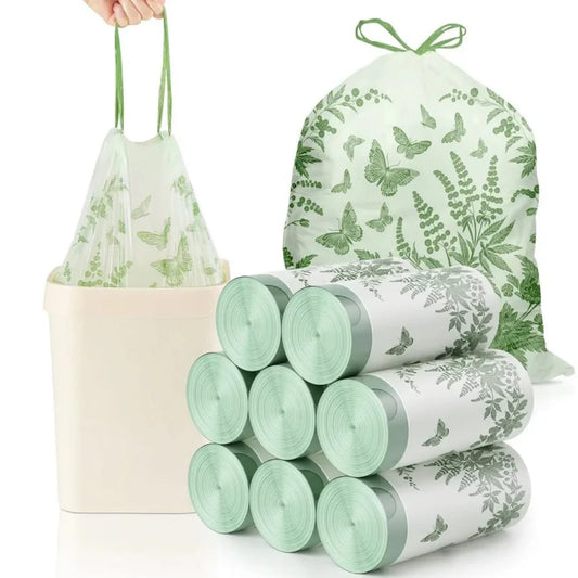 Thickened Trash Bags 45x50cm – Durable Leak - Proof Garbage Bags 30pcs | - Elegant Households KE