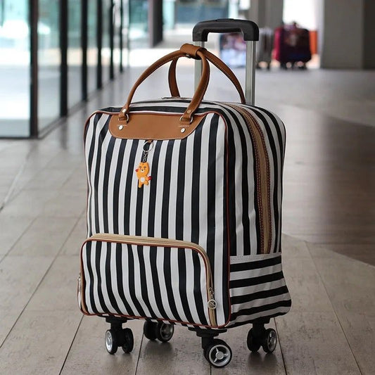 Trolley Travel Bag with 4Universal Wheels | - Elegant Households KE