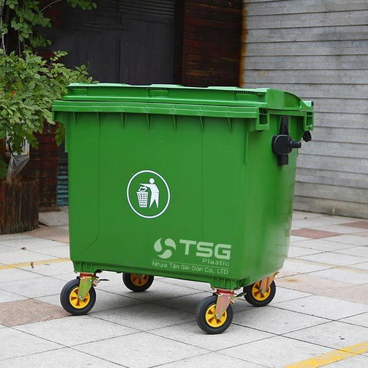 TT Super Large Size Dustbin with Wheels | - Elegant Households KE
