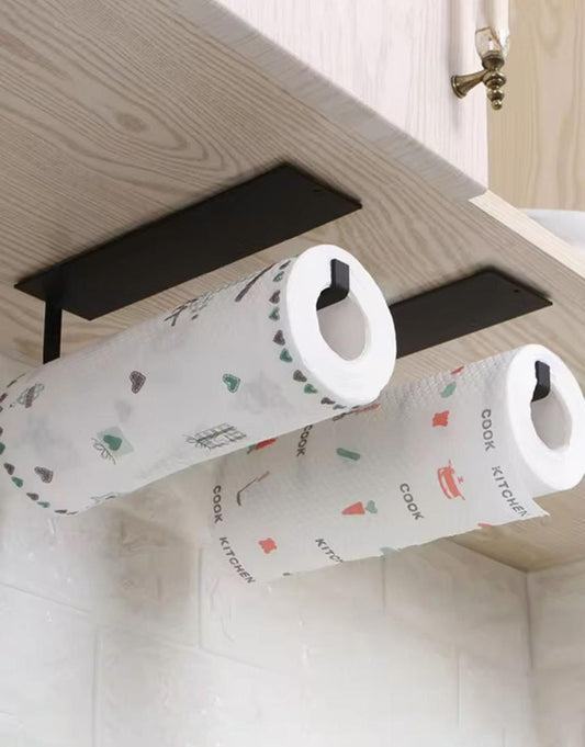 Undershelf multipurpose Long Paper Towel Holder | - Elegant Households KE