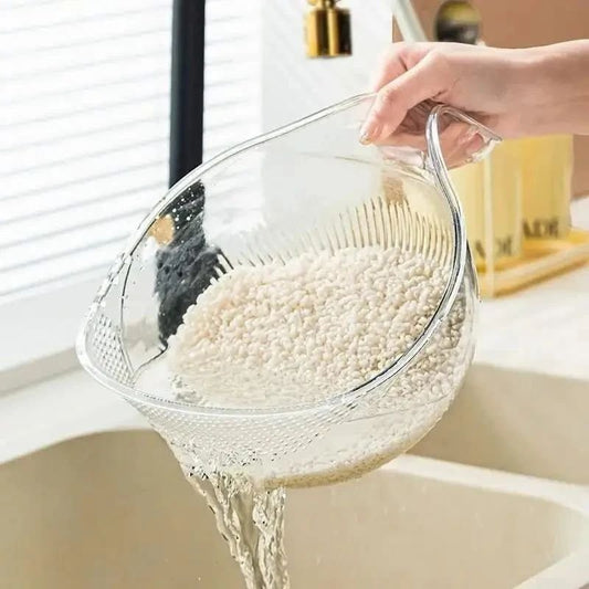 Vegetable/Fruit/Rice Washing Plastic Drain | - Elegant Households KE