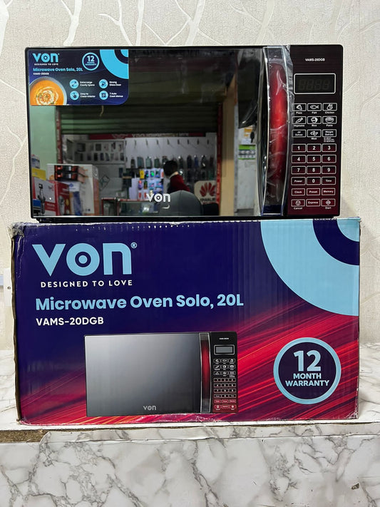 VON 20L Microwave Oven Solo | - Elegant Households KE