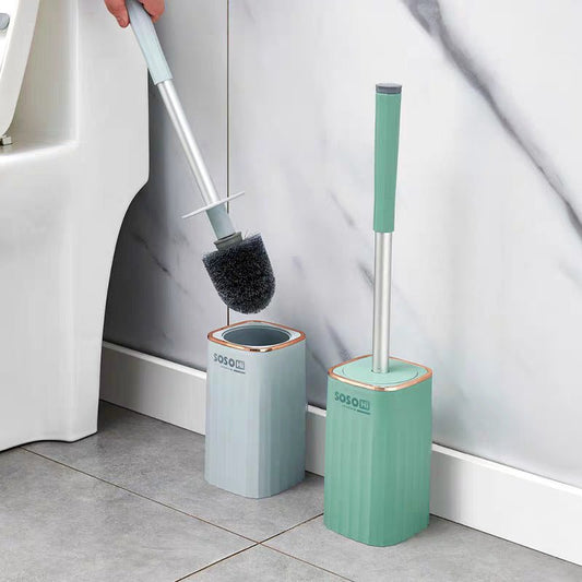 Wall Mounted High - Quality Toilet Cleaning Brush Set with Holder | - Elegant Households KE