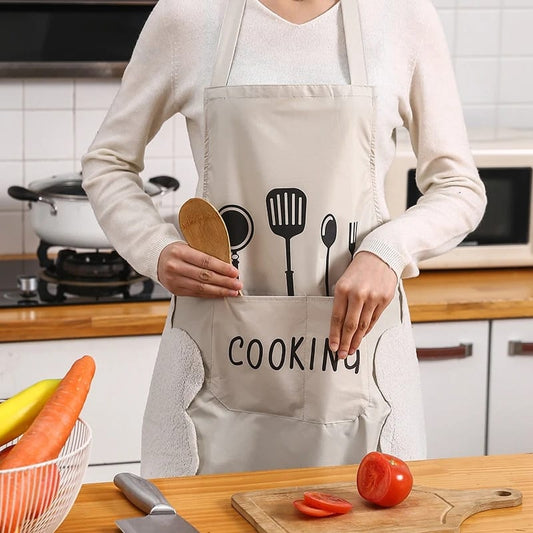Waterproof Kitchen Adult Apron | - Elegant Households KE