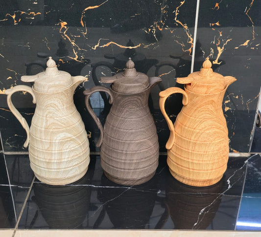 Wooden Feel Vacuum Flask | - Elegant Households KE