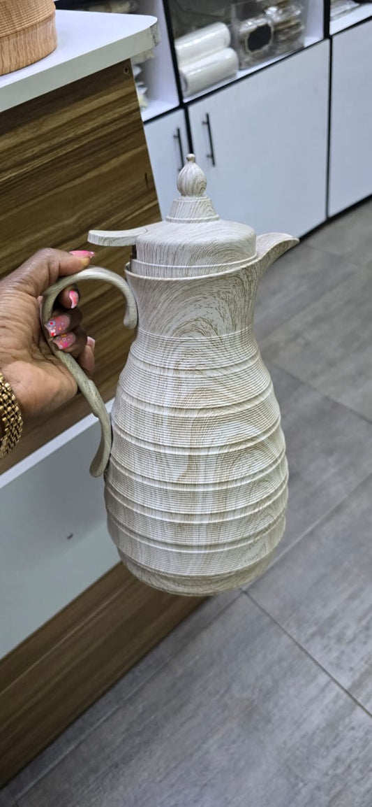 Wooden Feel Vacuum Flask | - Elegant Households KE