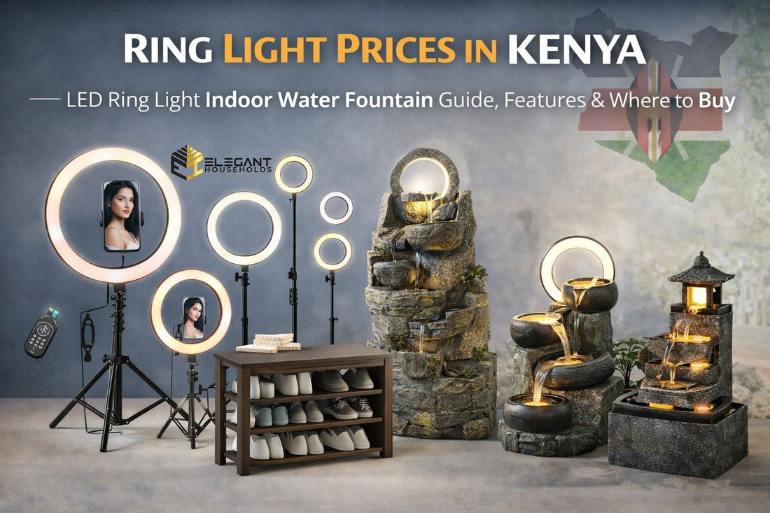 Ring Light Prices in Kenya: LED Ring Light Indoor Water Fountain Guide, Features & Where to Buy - Elegant Households KE