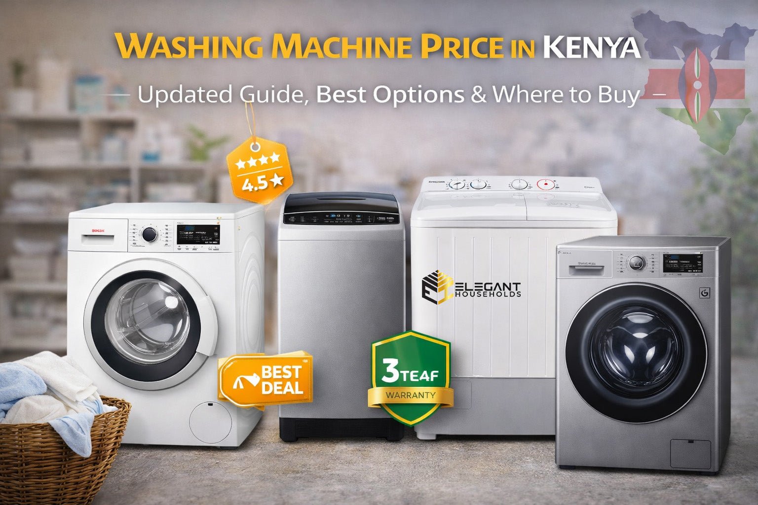 Washing Machine Price In Kenya Updated Guide Where To Buy Elegant 