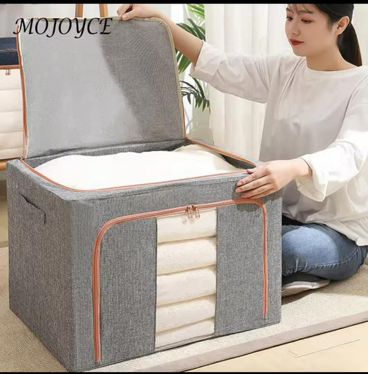 100L Zipped Storage box/ wardrobe organiser  | - Elegant Households KE