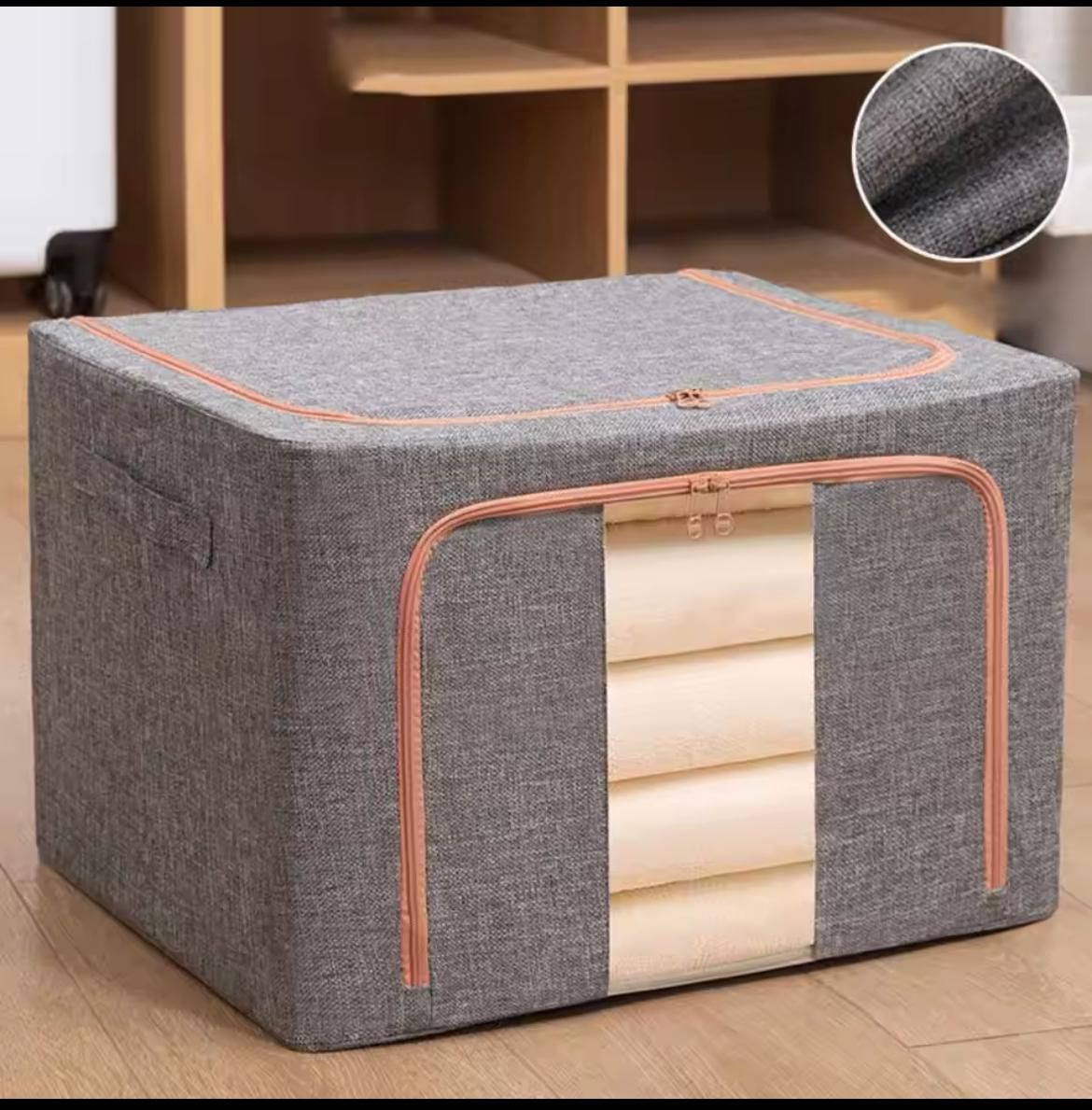 100L Zipped Storage box/ wardrobe organiser  | - Elegant Households KE