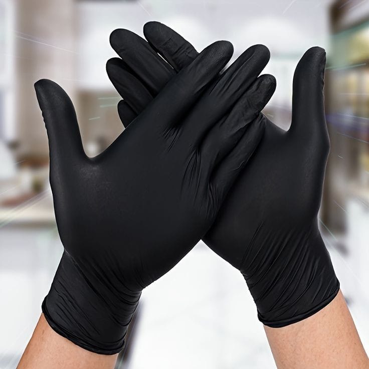 Kitchen Gloves - 100pcs Disposable Synthetic Multipurpose Gloves