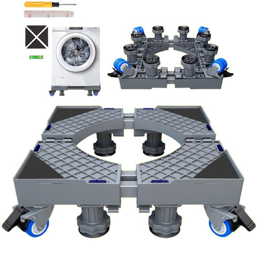 DOUBLE RODS HEAVY DUTY WASHING MACHINE/FRIDGE/COOKER STAND