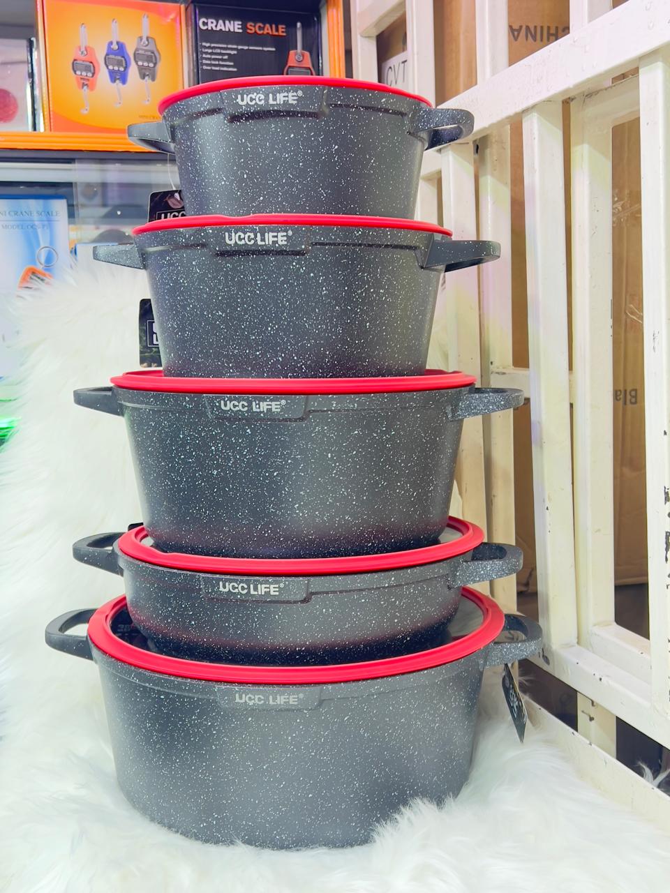 10pcs cookware set | - Elegant Households KE