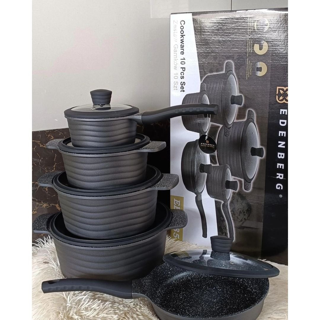 10pcs Cookware Set | - Elegant Households KE