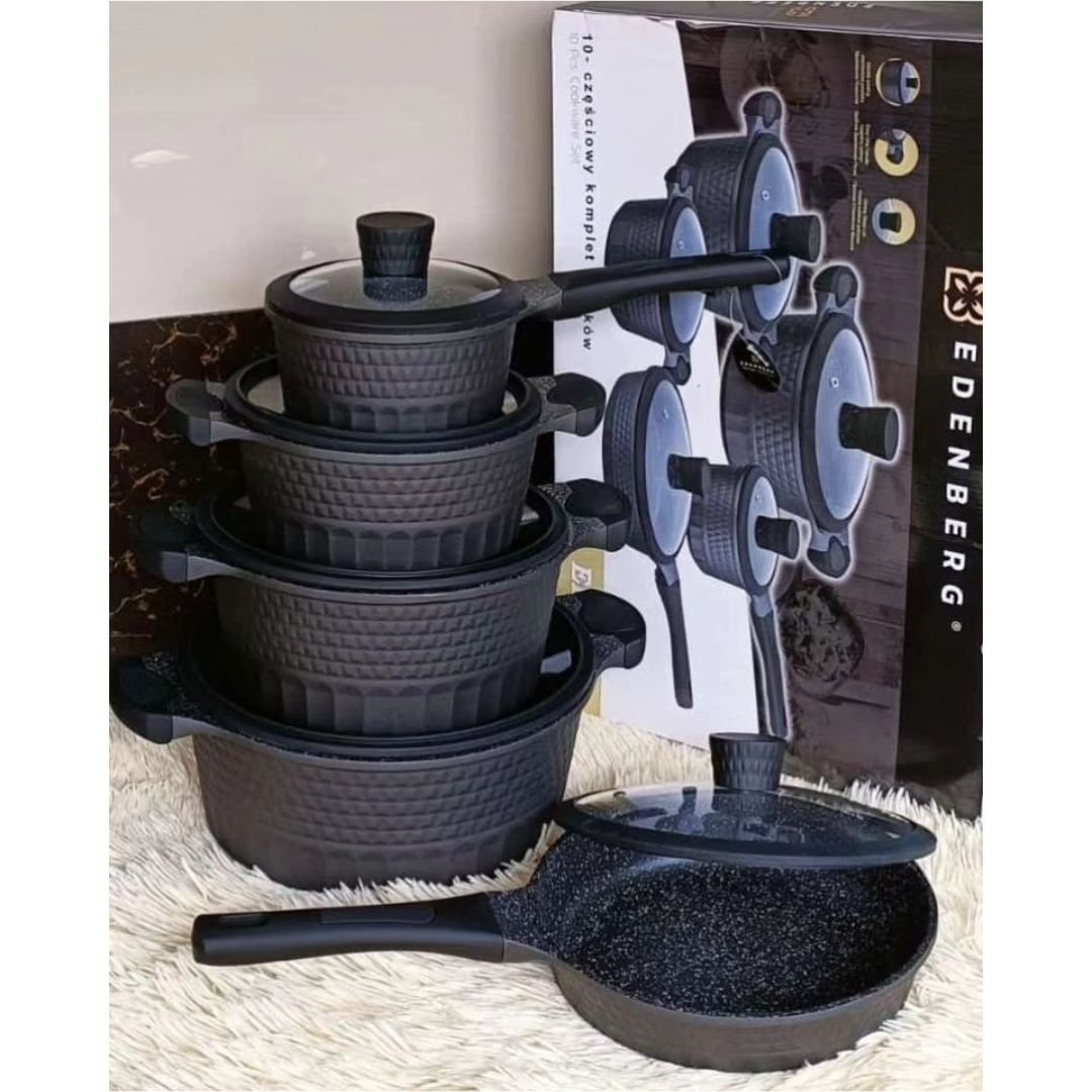 10pcs Cookware Set | - Elegant Households KE