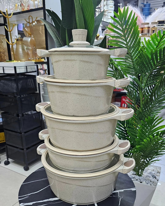 10pcs Cookware Set | - Elegant Households KE