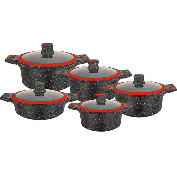 10pcs UCC LIFE COOKWARE SET | - Elegant Households KE
