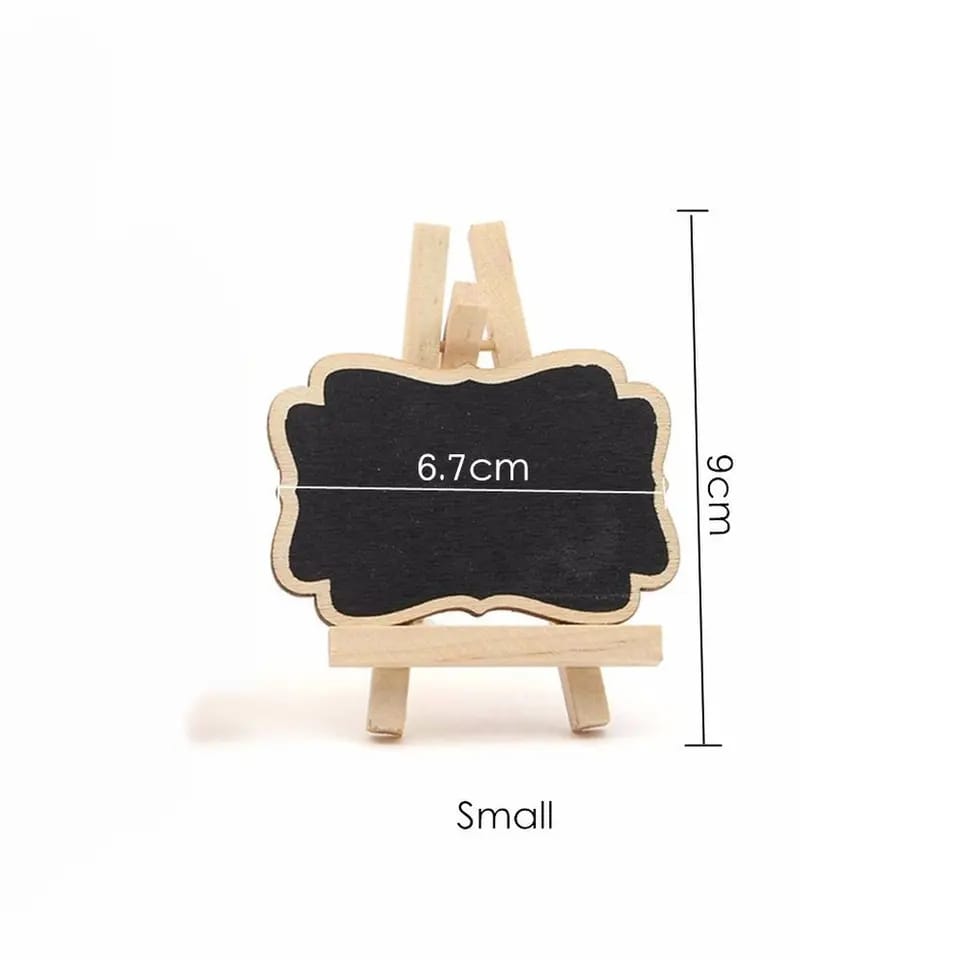 Wooden Mini Chalkboards Price in Kenya – 10pcs Mini Blackboard Set