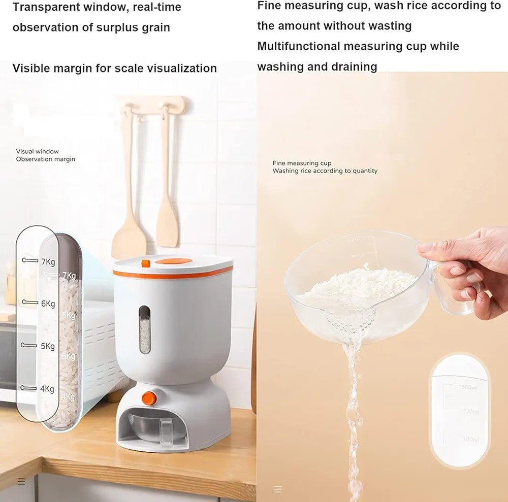 Automatic Rice Dispenser price – 11kg Smart Rice Storage Box in Kenya