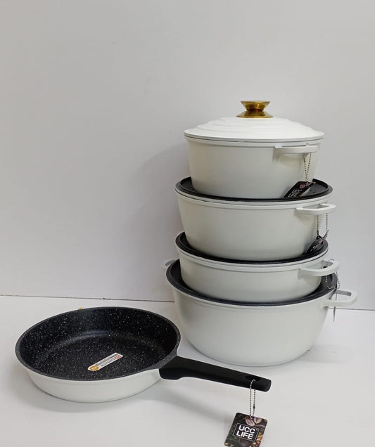 11PCS non - stick ucc life pot | - Elegant Households KE