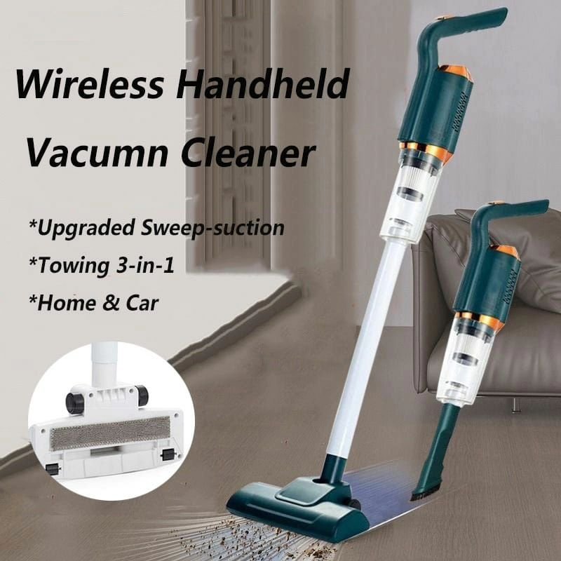 120W Wireless Rechargeable Vacuum Cleaner | - Elegant Households KE