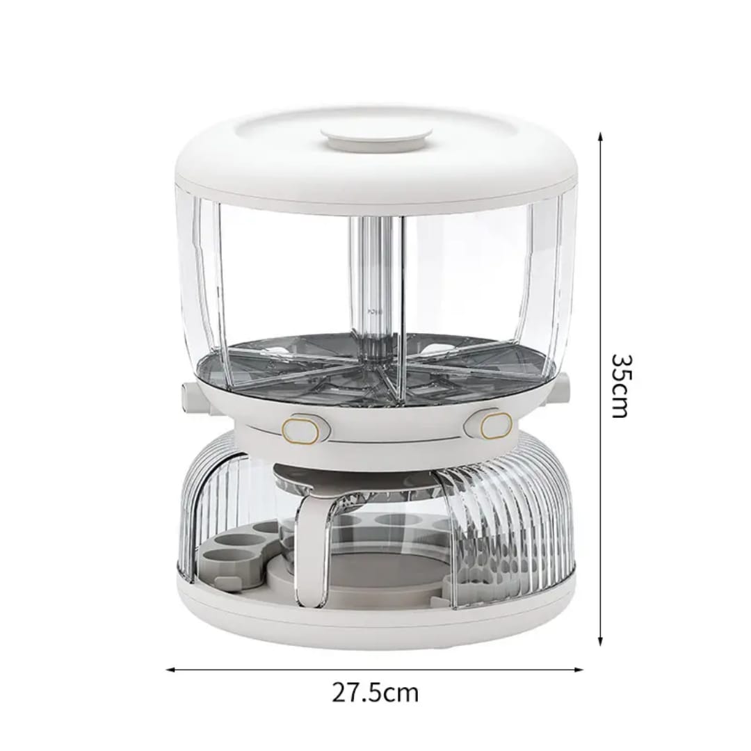 12kgs Partitioned cereal dispenser | - Elegant Households KE