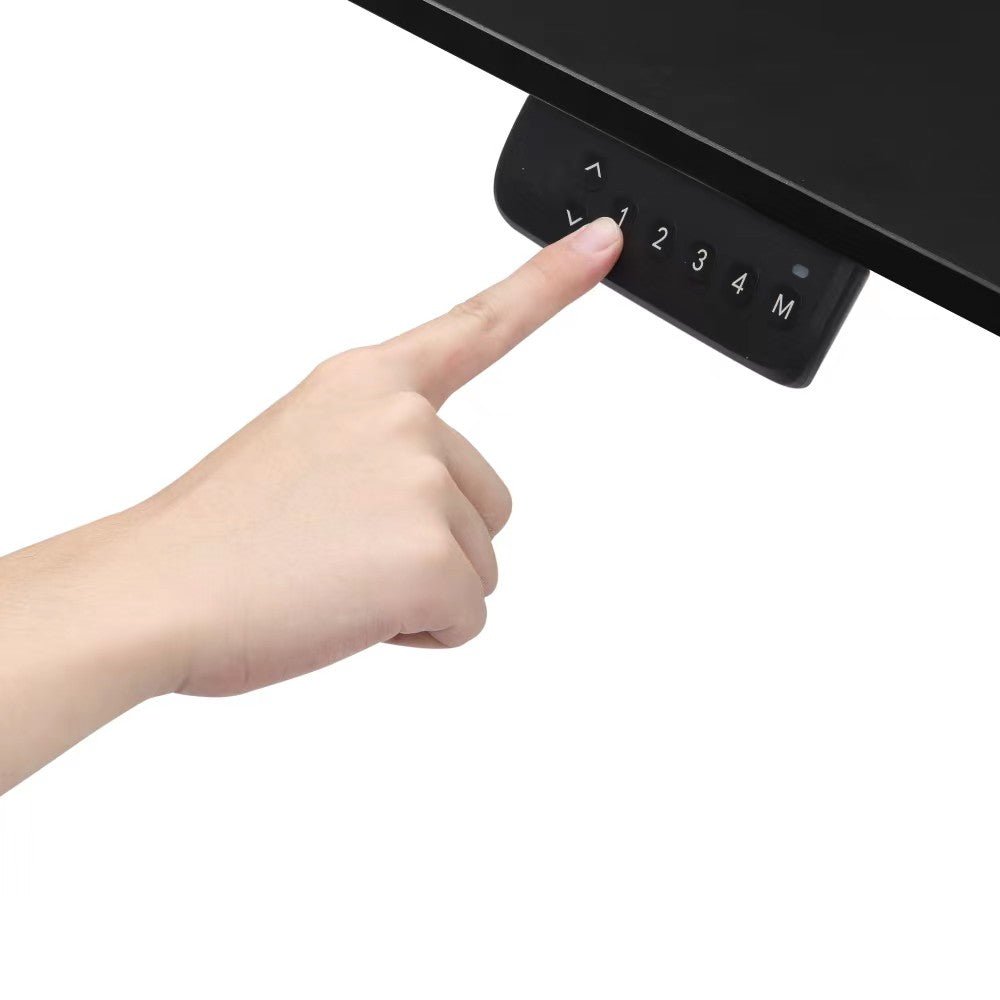 1.2M Electric Height Adjustable Desk – Ergonomic Sit - Stand Workstation | - Elegant Households KE
