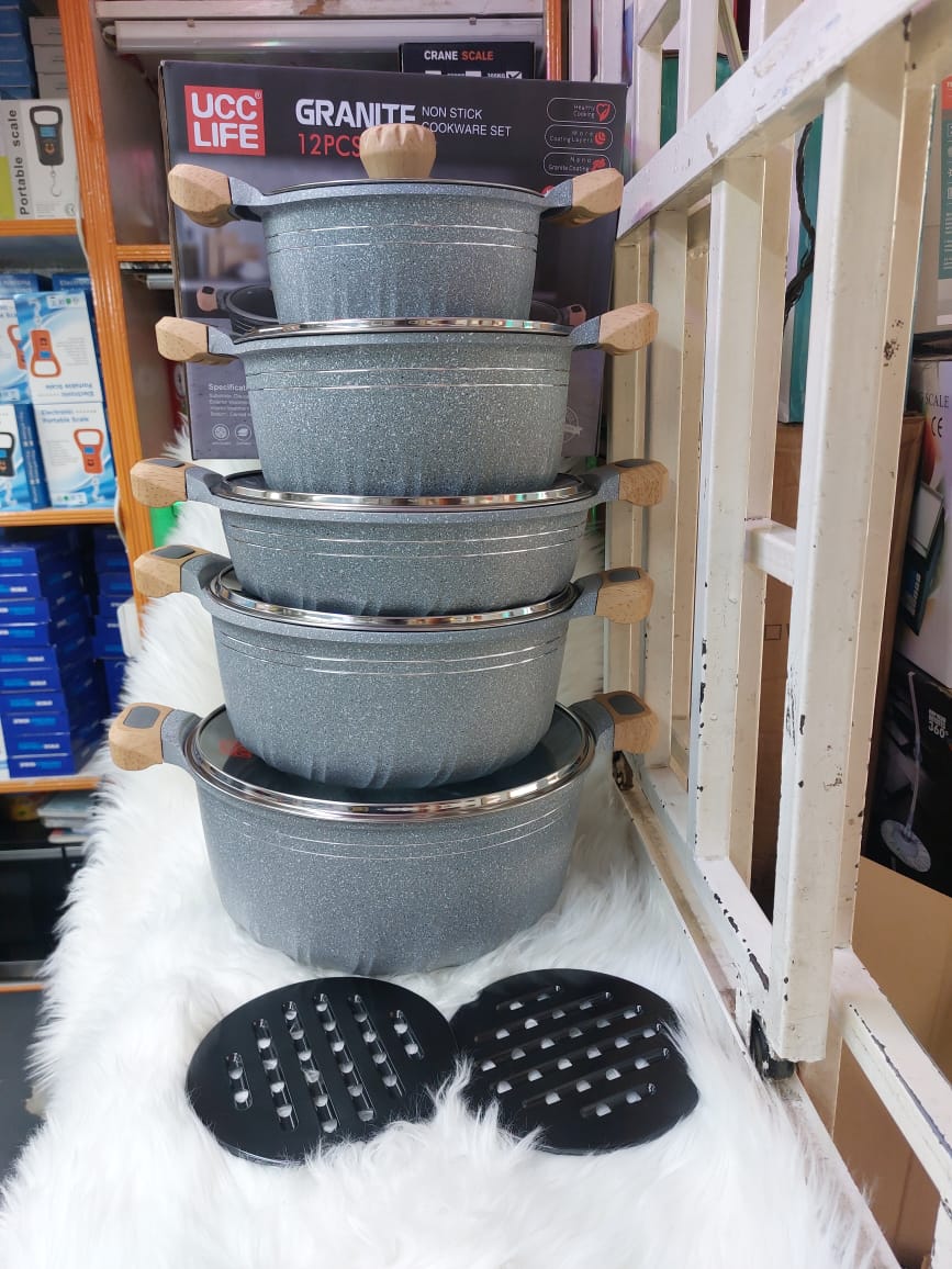 12pcs cookware set | - Elegant Households KE