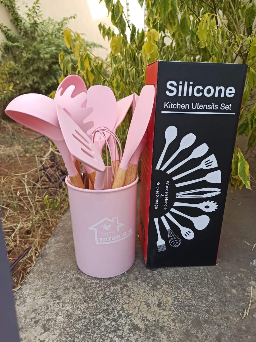 12pcs Silicone spoon set | - Elegant Households KE