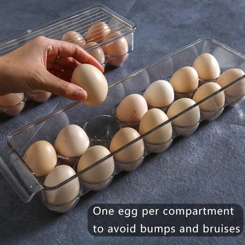 14 Grid Airtight Egg Tray/Holder | - Elegant Households KE