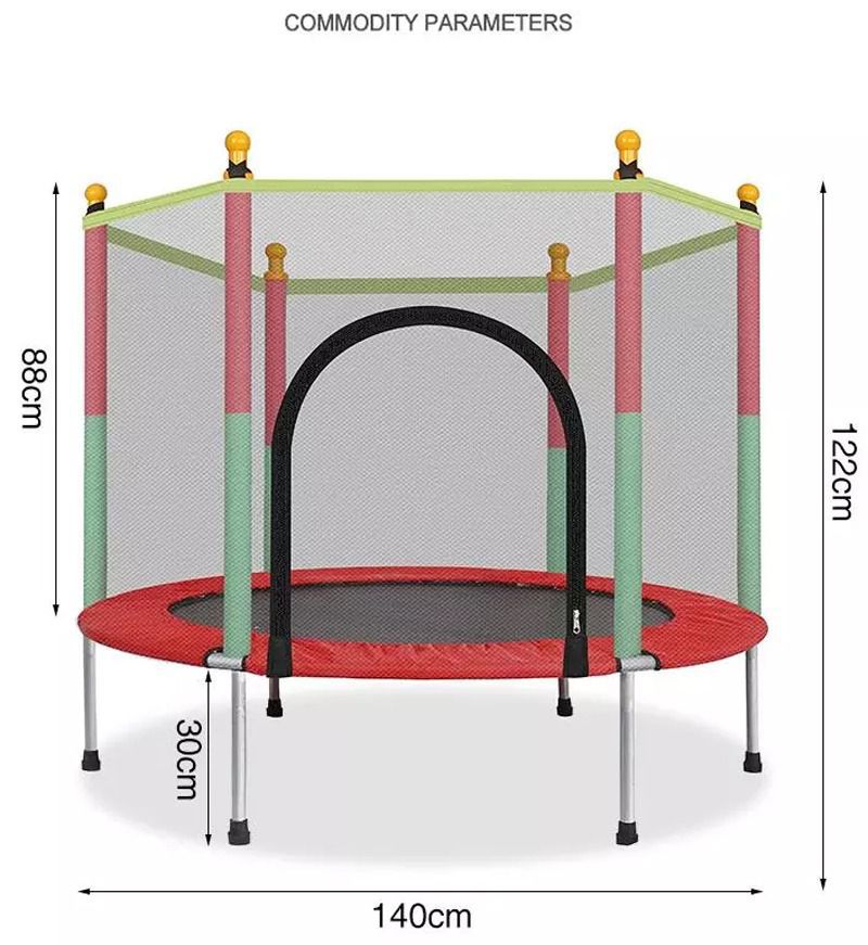 140cm Trampoline | - Elegant Households KE