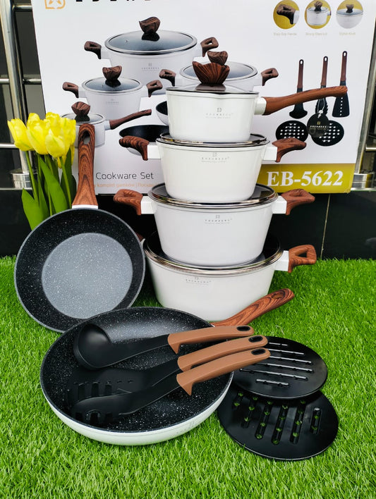 15pcs Edenberg cookware set | - Elegant Households KE