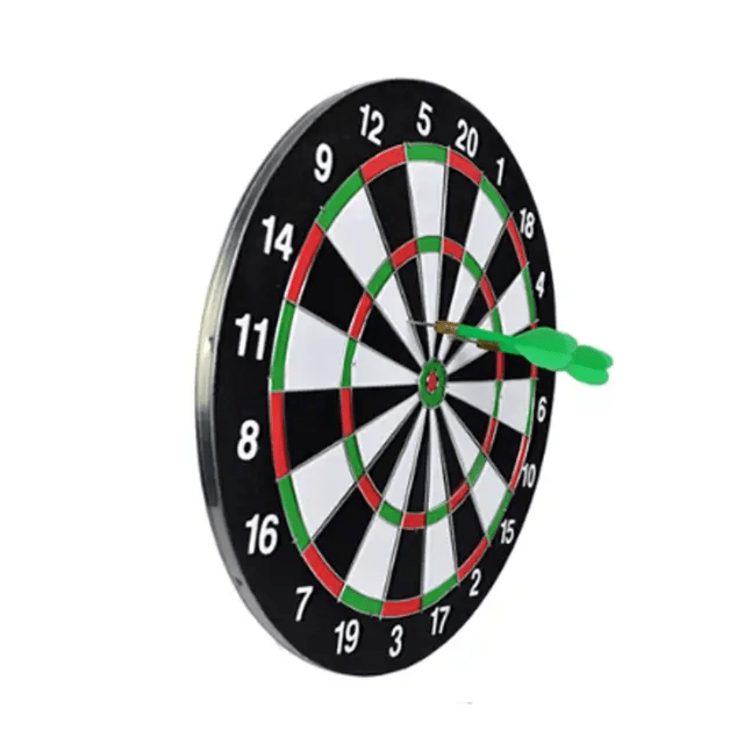17 Inch Dart Board Game Set with Darts | - Elegant Households KE