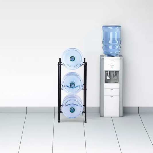 3 layer water bottle rack